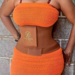 Brown Defined Waist Crincher - Brown