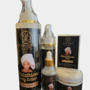 Five piece Glutathione Whitens body lotion