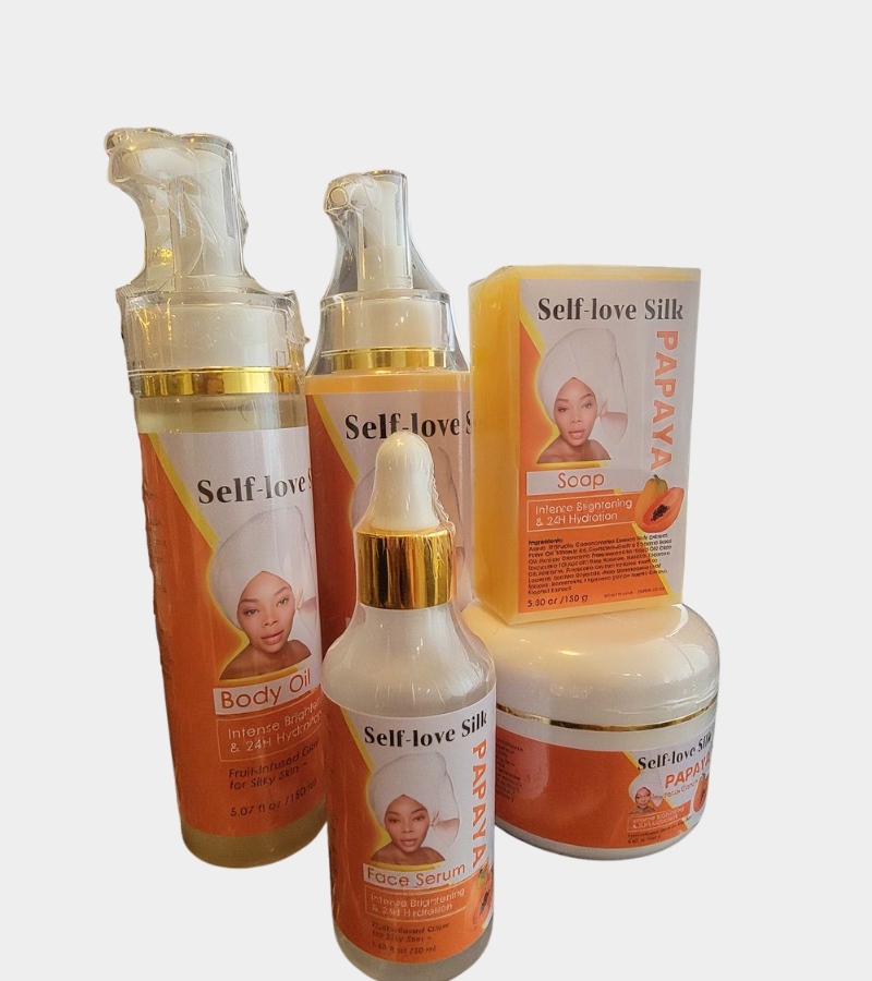 Five piece Papaya lotion